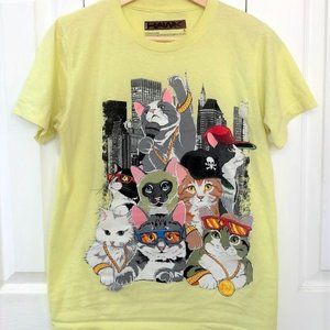 Tony Hawk Kitty Cat Rap Crew Graphic T-Shirt